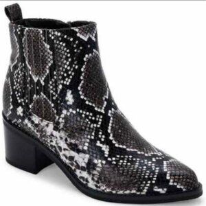 AQUA COLLEGE KARLIE Women's Eco Leather Waterproof Booties Ankle Boots